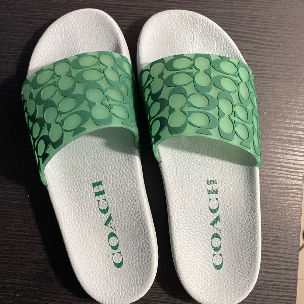 Coach slippers